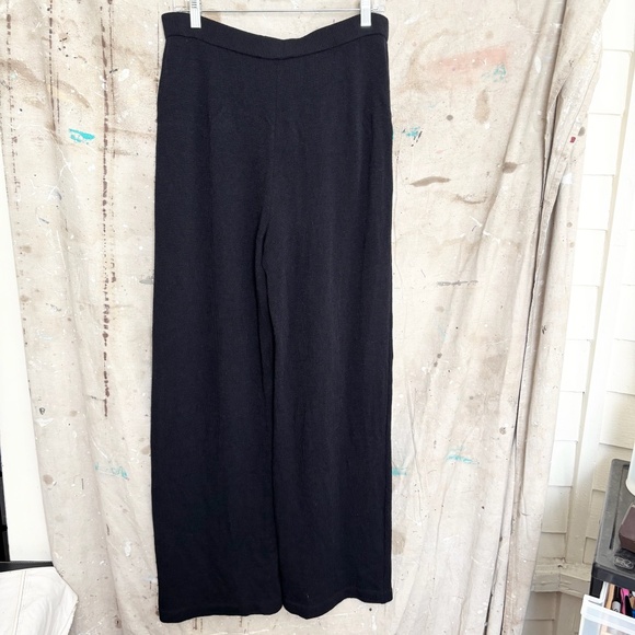 St John Collection Santana Knit Wide Leg Pant - Picture 3 of 3